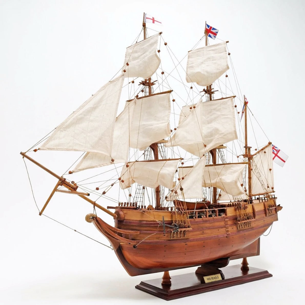 (預購)小獵犬號(HMS Beagle) – 達爾文進化論的完美夥伴(博物館級手工模型船) 賽先生科學工廠