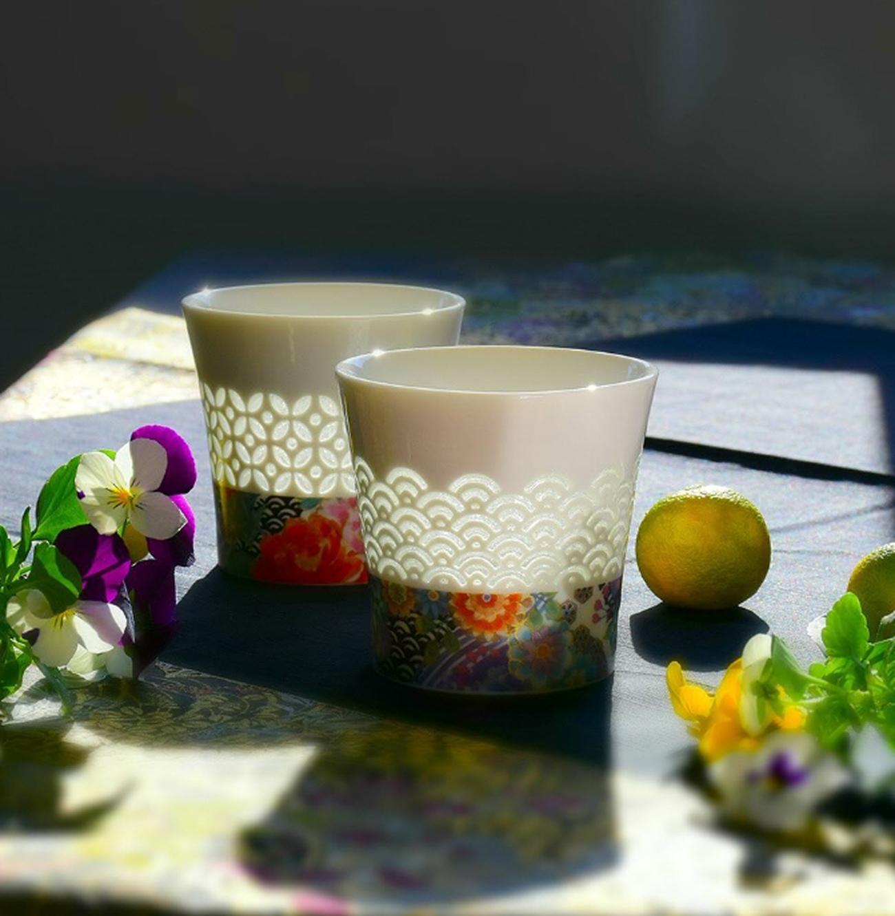 將日本畫之美搬上餐桌！CERAMIC AI 日本美濃燒花牌筷架、緣起物豆皿
